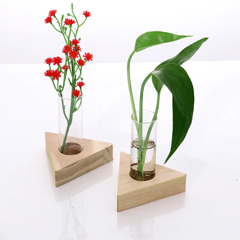 2pcs Terrarium Hydroponic Plant Vases Vintage Flower Pot Transparent Vase Wooden Frame Glass Tabletop Plants Home Bonsai Decor
2pcs Terrarium Hydroponic Plant Vases Vintage Flower Pot Transparent Vase Wooden Frame Glass Tabletop Plants Home Bonsai Decor