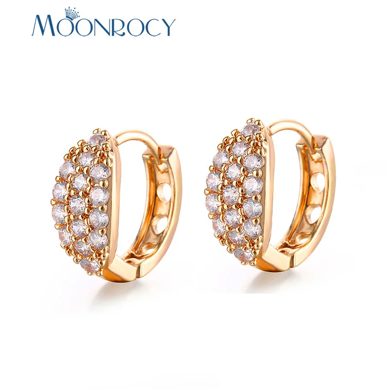 MOONROCY CZ Cubic Zirconia Rose Gold Color Crystal Earring Hook Leaf Jewelry Wholesale for Women Girls Gift Drop Shipping
MOONROCY CZ Cubic Zirconia Rose Gold Color Crystal Earring Hook Leaf Jewelry Wholesale for Women Girls Gift Drop Shipping
