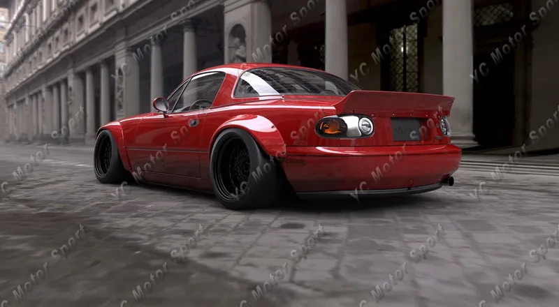 1989-1997 Mazda Miata MX5 NA Pandem Style Body Kit FRP (5)