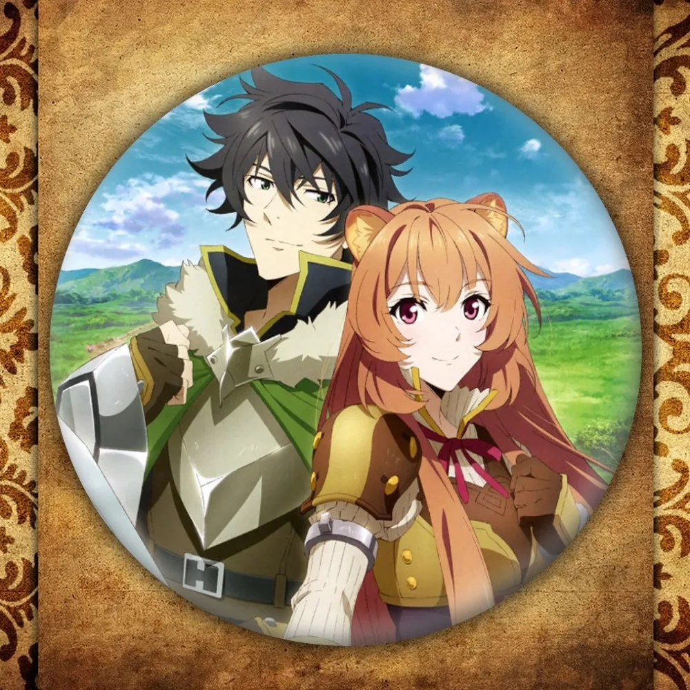 The Rising of the Shield Hero Naofumi Iwatani Raphtalia Cosplay Bedge Cartoon Backpack Bags Badges Button Brooch Pin Accessory
The Rising of the Shield Hero Naofumi Iwatani Raphtalia Cosplay Bedge Cartoon Backpack Bags Badges Button Brooch Pin Accessory