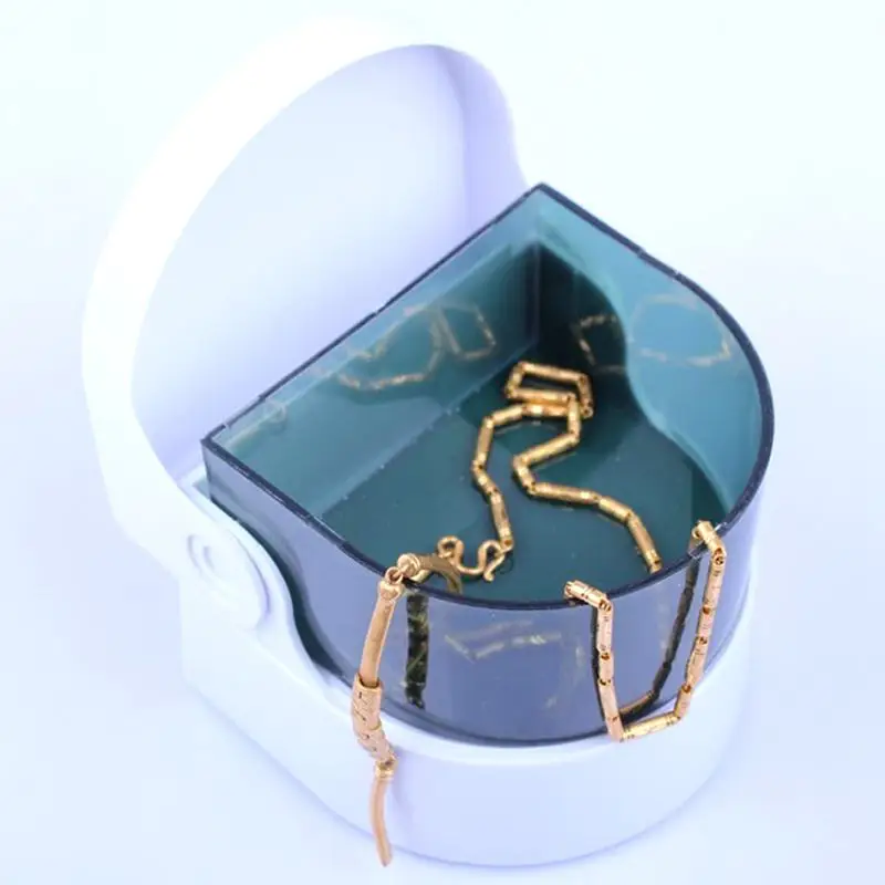 Hot sale 8.1*9.2*8.1cm Ultrasonic Diamond Jewelry Ring Watch Denture Cleaner Cleaning Tool
Hot sale 8.1*9.2*8.1cm Ultrasonic Diamond Jewelry Ring Watch Denture Cleaner Cleaning Tool