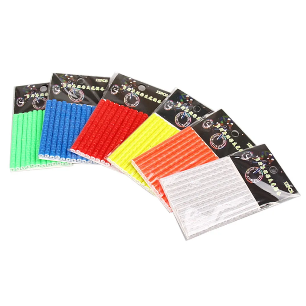 24Pcs Bicycle Light Wheel Rim Spoke Clip Tube Safety Warning Light Cycling Strip Reflective Reflector Bike Accessories Hot A3073 
24Pcs Bicycle Light Wheel Rim Spoke Clip Tube Safety Warning Light Cycling Strip Reflective Reflector Bike Accessories Hot A3073