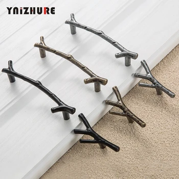 Fashion Tree Branch Furniture Handle 96mm 128mm Black Silver Bronze Kitchen Cabinet Handles Drawer Knobs Door Pulls Hardware
Fashion Tree Branch Furniture Handle 96mm 128mm Black Silver Bronze Kitchen Cabinet Handles Drawer Knobs Door Pulls Hardware