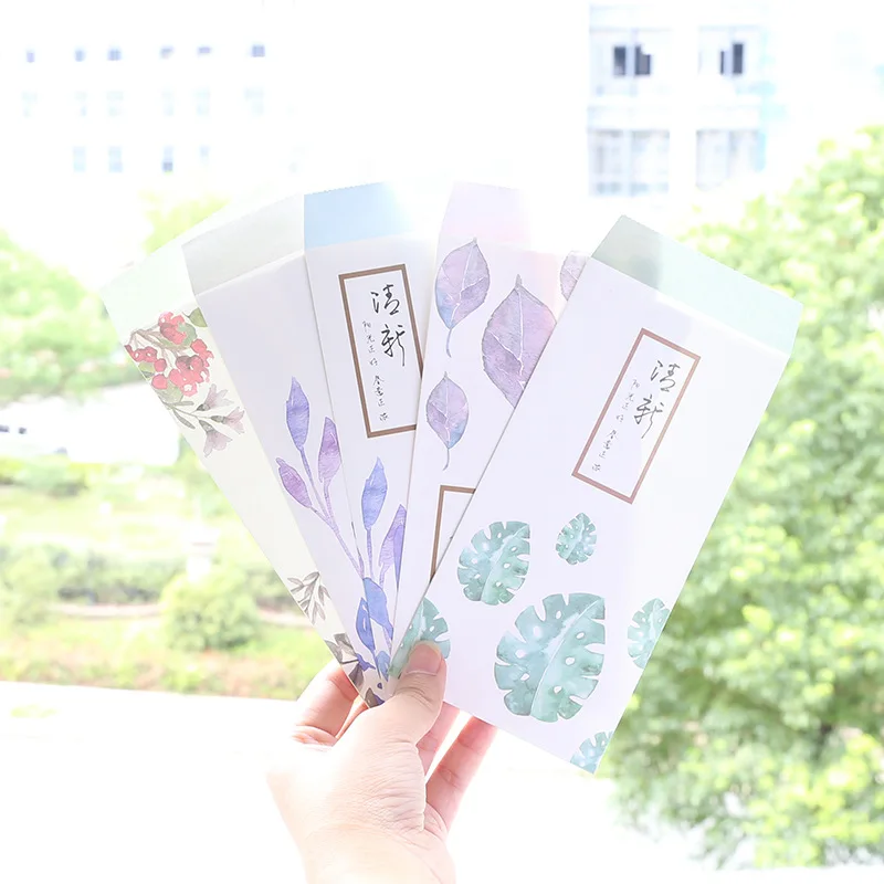 5 pcs/lot Plants Pattern Envelope Birthday Letter Envelopes Mini Greeting Card Escolar Christmas School Office Supplies
5 pcs/lot Plants Pattern Envelope Birthday Letter Envelopes Mini Greeting Card Escolar Christmas School Office Supplies