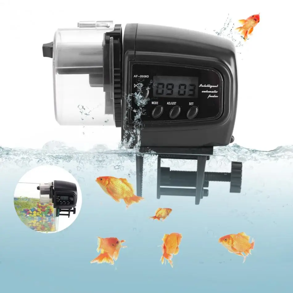 Automatic Fish Feeder for Aquarium Fish Tank Auto Feeders with Timer Pet Feeding Dispenser LCD Indicates Fish Feeder
Automatic Fish Feeder for Aquarium Fish Tank Auto Feeders with Timer Pet Feeding Dispenser LCD Indicates Fish Feeder