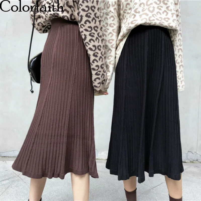 Colorfaith 2019 New Women Skirt Autumn Winter Knitting A-line Skirt Casual Eelegant Ladies Fashion Package Hip SK4052
Colorfaith 2019 New Women Skirt Autumn Winter Knitting A-line Skirt Casual Eelegant Ladies Fashion Package Hip SK4052