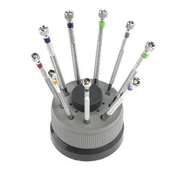 9pcs Different Sizes Precision Flat Blade Slotted Screw Driver Screwdrivers Watchmaker Repair Tools 0.5mm-2.5mm
9pcs Different Sizes Precision Flat Blade Slotted Screw Driver Screwdrivers Watchmaker Repair Tools 0.5mm-2.5mm
