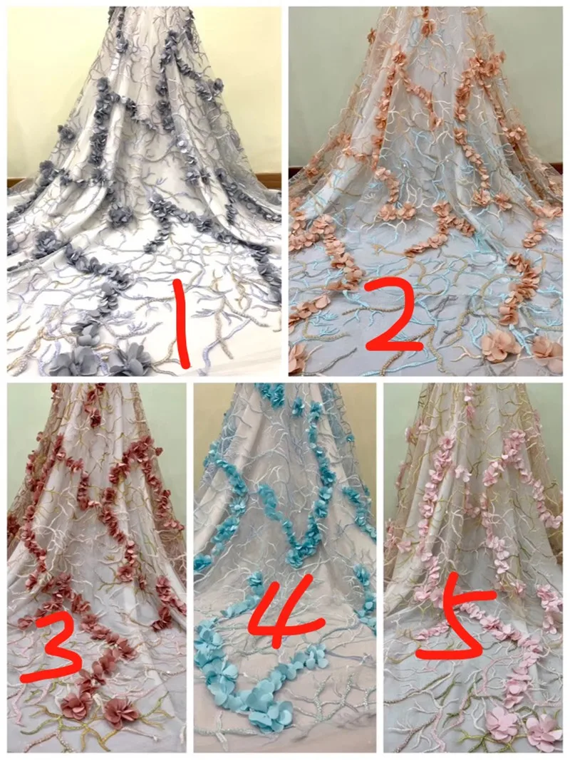 3d flowers embroidered Lace fabric JRB-122019 luxury Nigerian french lace fabric with lots of beads
3d flowers embroidered Lace fabric JRB-122019 luxury Nigerian french lace fabric with lots of beads