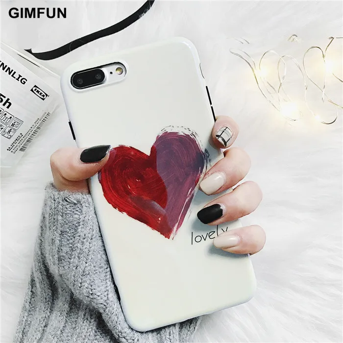 Gimfun Luxury Blu-Ray Phone Case for IPhone 6 6S 7 8 Plus X Hot Korean Heart Mirror Soft TPU Phone Back Cover Cases Best Gifts
Gimfun Luxury Blu-Ray Phone Case for IPhone 6 6S 7 8 Plus X Hot Korean Heart Mirror Soft TPU Phone Back Cover Cases Best Gifts