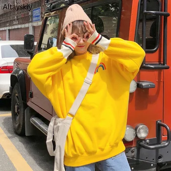 Hoodies Women Simple Elegant Loose Studens Kawaii Printed Autumn 2020 Womens O-Neck Pullover Leisure Outwear Sweatshirts Ladies
Hoodies Women Simple Elegant Loose Studens Kawaii Printed Autumn 2020 Womens O-Neck Pullover Leisure Outwear Sweatshirts Ladies