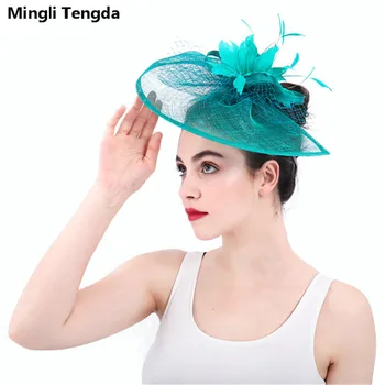 Mingli Tengda Elegant Wedding Hat For Women Vintage Fascinators Hat Chapeau Wedding Femme Mariage Wedding Decoration Boda Fedora
Mingli Tengda Elegant Wedding Hat For Women Vintage Fascinators Hat Chapeau Wedding Femme Mariage Wedding Decoration Boda Fedora