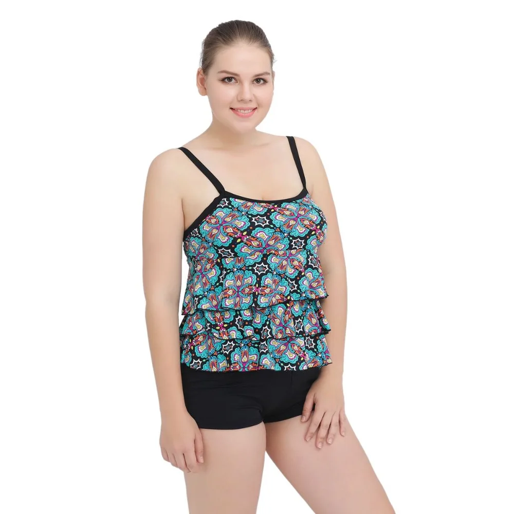 Summer Big women Sexy swimwear Plus Size Tankinis set Beach dress Female Large size Swimsuit Vintage Women's Bikinis
Summer Big women Sexy swimwear Plus Size Tankinis set Beach dress Female Large size Swimsuit Vintage Women's Bikinis