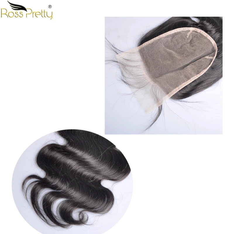 6x6 fashion body wave lace closure pre plucked baby hair