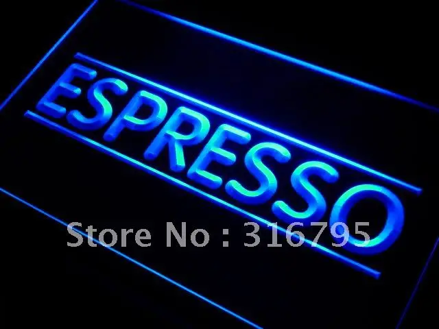 i300 Espresso Coffee Shop LED Neon Light Light Signs On/Off Switch 20+ Colors 5 Sizes
i300 Espresso Coffee Shop LED Neon Light Light Signs On/Off Switch 20+ Colors 5 Sizes