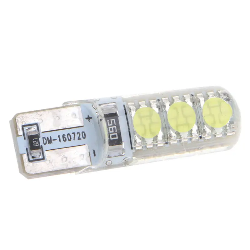 1X T10 W5W 5050 6LED Silica Gel Car Auto Bulbs Width Lamp License Plate Light Auto Lamp Car Lights
1X T10 W5W 5050 6LED Silica Gel Car Auto Bulbs Width Lamp License Plate Light Auto Lamp Car Lights
