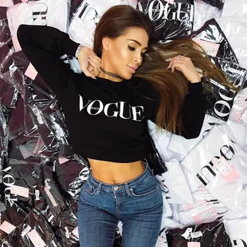 New Autumn Hoodies Sweatshirt Women VOGUE Printed Funny Hoodies Harajuku Long Sleeve Pullovers Ladies Casual Tops
New Autumn Hoodies Sweatshirt Women VOGUE Printed Funny Hoodies Harajuku Long Sleeve Pullovers Ladies Casual Tops