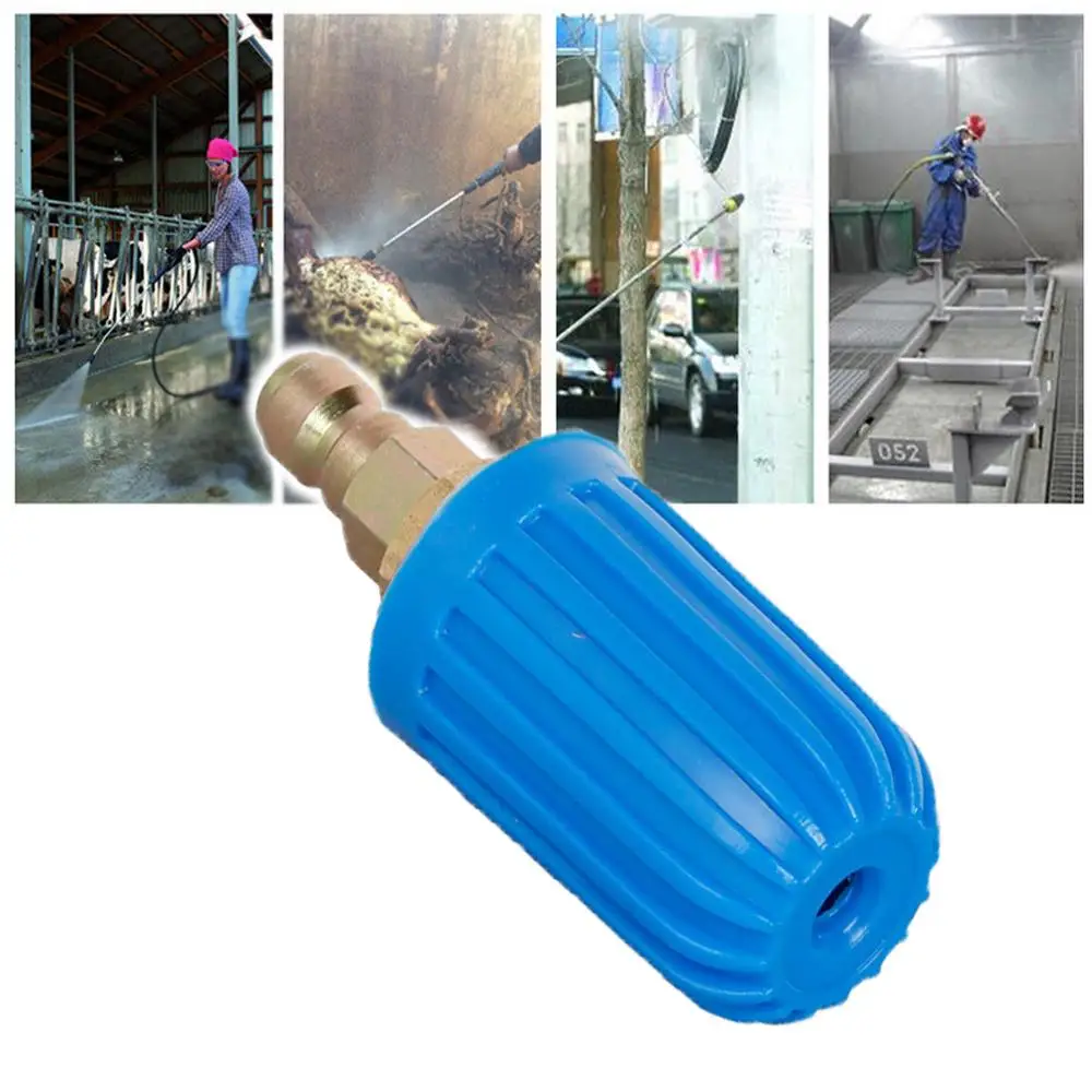 lotus nozzle High-pressure rotating nozzle derusting and peeling bark ceramic spray core 2900PSI household washing ground @15
lotus nozzle High-pressure rotating nozzle derusting and peeling bark ceramic spray core 2900PSI household washing ground @15