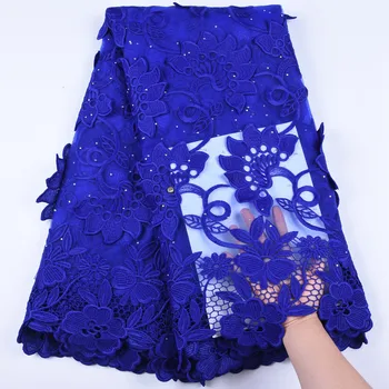 Boyal Blue French Milk Silk Lace Fabric 2019 High Quality Lace African Tulle Lace Fabric With Stones For Nigerian Wedding Y1634
Boyal Blue French Milk Silk Lace Fabric 2019 High Quality Lace African Tulle Lace Fabric With Stones For Nigerian Wedding Y1634