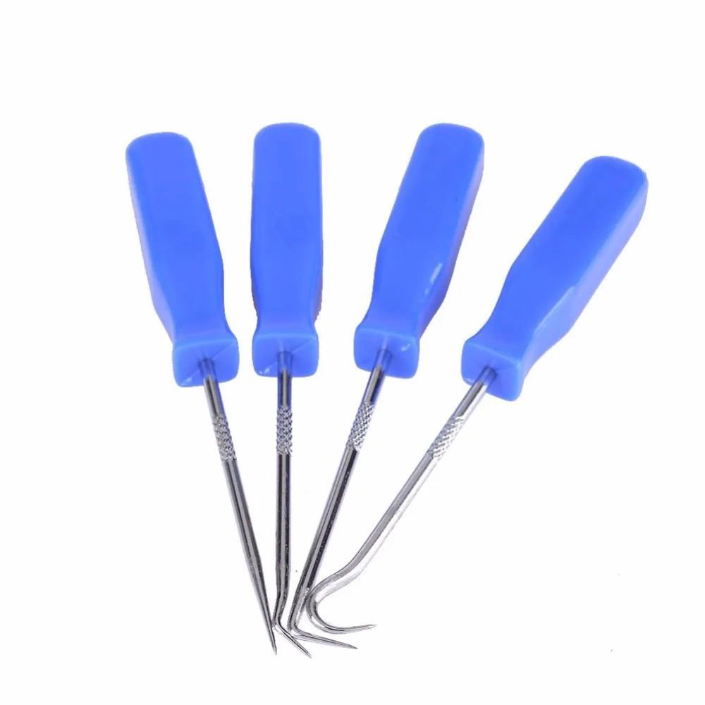 VEHEMO Universal 4Pcs Car Auto Straight Angled Hook Pick Set O Ring Oil Seal Gasket Remover Puller Extractor Mechanics Tools
VEHEMO Universal 4Pcs Car Auto Straight Angled Hook Pick Set O Ring Oil Seal Gasket Remover Puller Extractor Mechanics Tools