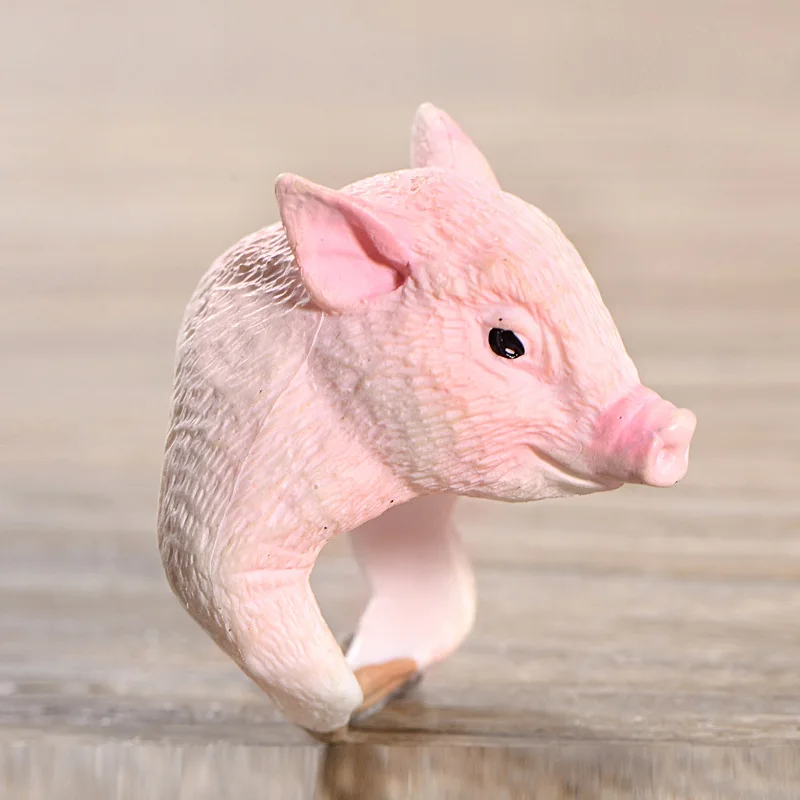 Lovely Pink Pig Rings Trendy Style Cute 3D Finger Animal Rings for Women Cartoon Animal Ring Statement Jewelry
Lovely Pink Pig Rings Trendy Style Cute 3D Finger Animal Rings for Women Cartoon Animal Ring Statement Jewelry