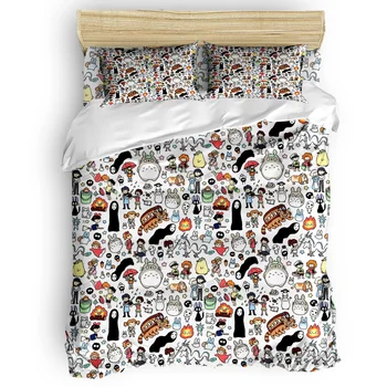 Kawaii Ghibli Doodle Duvet Cover Cotton Duvet Cover King Size Queen Size Quilt Cover Set Bedclothes Comforter Single Bedding Set
Kawaii Ghibli Doodle Duvet Cover Cotton Duvet Cover King Size Queen Size Quilt Cover Set Bedclothes Comforter Single Bedding Set