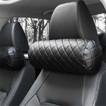 2Pcs Universal Memory Foam Car Neck Pillow PU Leather Auto Cylindrical Office Chair Bolster Headrest Supports Cushion Pad
2Pcs Universal Memory Foam Car Neck Pillow PU Leather Auto Cylindrical Office Chair Bolster Headrest Supports Cushion Pad