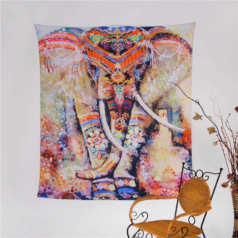 Indian Mandala Elephant Tapestry 9 style Bohemian Wall Hanging Beach Towel Carpet Living Room Blanket Wall Dcor Art Rug
Indian Mandala Elephant Tapestry 9 style Bohemian Wall Hanging Beach Towel Carpet Living Room Blanket Wall Dcor Art Rug