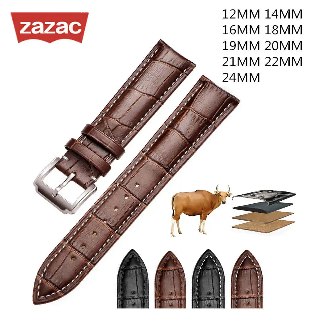 Watchband Quality Full-grain genuine leather strap watch band 12-18 20mm 22mm 24mm watch accessories for Tissot Seiko
Watchband Quality Full-grain genuine leather strap watch band 12-18 20mm 22mm 24mm watch accessories for Tissot Seiko