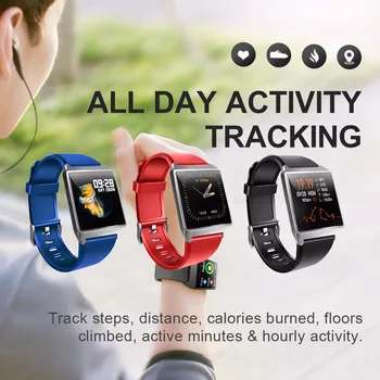Smart Watch Sports Fitness Activity Heart Rate Tracker Blood Pressure Calories Remote Camera Information Display Sports Pedometr
Smart Watch Sports Fitness Activity Heart Rate Tracker Blood Pressure Calories Remote Camera Information Display Sports Pedometr