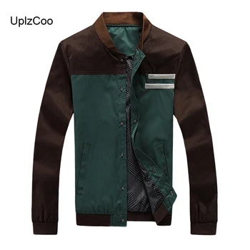 UplzCoo2019 Men's Jacket 100% Cotton Casual Jacket Male Jacket Baseball Stand Stand Collar Jacket Fashion Brand Clothing FM024
UplzCoo2019 Men's Jacket 100% Cotton Casual Jacket Male Jacket Baseball Stand Stand Collar Jacket Fashion Brand Clothing FM024
