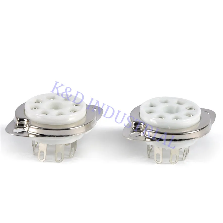 2pcs Ceramic 8pins Vacuum Tubes Socket for EL34 6550 KT88 5U4G OCTAL Guitar Amp DIY Parts
2pcs Ceramic 8pins Vacuum Tubes Socket for EL34 6550 KT88 5U4G OCTAL Guitar Amp DIY Parts