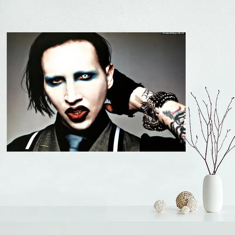 Marilyn Manson Abstract Painting Poster Fabric Silk Cloth Poster -27x40cm- Home Docor
Marilyn Manson Abstract Painting Poster Fabric Silk Cloth Poster -27x40cm- Home Docor
