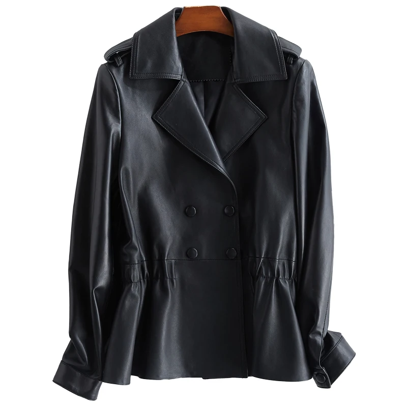Spring Autumn Real Genuine Leather Jacket Women Clothes 2019 Sheepskin Coat Korean Vintage Tops Thin Veste Femme XR419 ZT2790
Spring Autumn Real Genuine Leather Jacket Women Clothes 2019 Sheepskin Coat Korean Vintage Tops Thin Veste Femme XR419 ZT2790