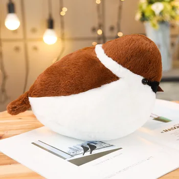 20/30cm Animal Bird Sparrow Cute Plush Toys Simulated Animal Stuffed Dolls Cushion Pillow For Children Christmas Birthday Gift
20/30cm Animal Bird Sparrow Cute Plush Toys Simulated Animal Stuffed Dolls Cushion Pillow For Children Christmas Birthday Gift