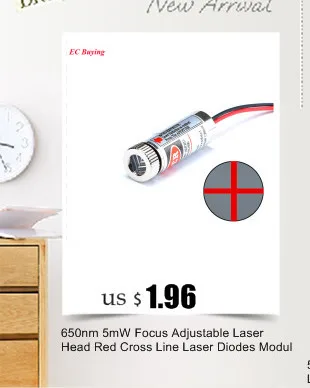 5 Head Red 650Nm Focus Laser 5V Point Module Adjustable Good cx
