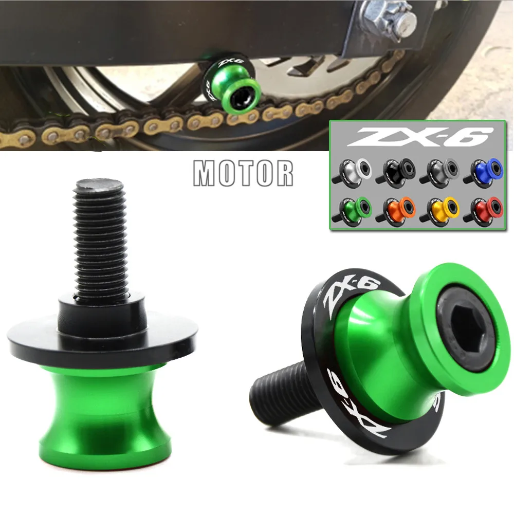 Swingarm Sliders Stand Screws 10mm For Kawasaki Ninja ZX-6 ZX600 1998-2002 ZX6 ZX 6 ZX 600 CNC Motorcycle Swing Arm Spools Cover
Swingarm Sliders Stand Screws 10mm For Kawasaki Ninja ZX-6 ZX600 1998-2002 ZX6 ZX 6 ZX 600 CNC Motorcycle Swing Arm Spools Cover