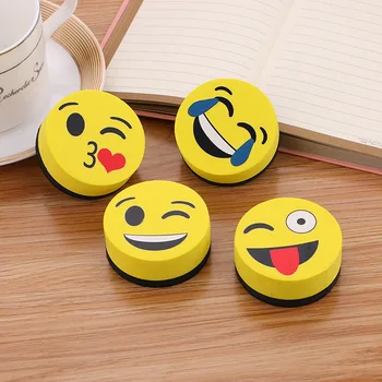 2pcs Yellow Smile Face Whiteboard Eraser Magnetic Board Erasers Wipe Dry School Blackboard Marker Cleaner Styles Randomly Sent
2pcs Yellow Smile Face Whiteboard Eraser Magnetic Board Erasers Wipe Dry School Blackboard Marker Cleaner Styles Randomly Sent