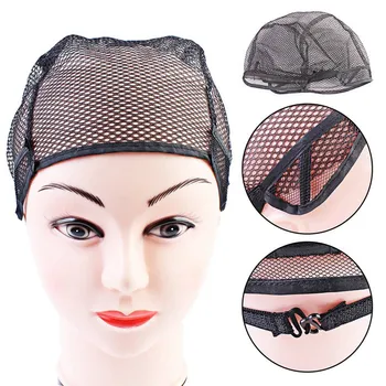 Breathable Wig Cap Hairnet Adjustable Nylon Weaving Mesh Wig Caps With Lace Straps For Making Wig
Breathable Wig Cap Hairnet Adjustable Nylon Weaving Mesh Wig Caps With Lace Straps For Making Wig