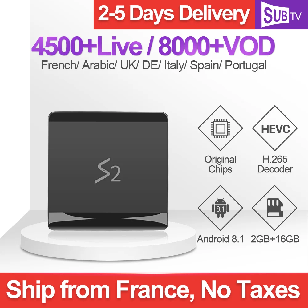 Italian Arabic IPTV Subscription Leadcool S2 with 1 Year SUBTV IPTV Code TV Box Android Portuguese Turkish Africa Polish IP TV
Italian Arabic IPTV Subscription Leadcool S2 with 1 Year SUBTV IPTV Code TV Box Android Portuguese Turkish Africa Polish IP TV