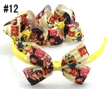 free shipping 30set 3'' boutique hair bows and headbands HairBands headband with Dis ney cartoon ribbon
free shipping 30set 3'' boutique hair bows and headbands HairBands headband with Dis ney cartoon ribbon