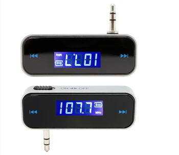 10pcs/ot! lCar FM Transmitter for Mobile Phones Hands free, MP3/ MP4 players, with 3.5mm earphone plug
10pcs/ot! lCar FM Transmitter for Mobile Phones Hands free, MP3/ MP4 players, with 3.5mm earphone plug
