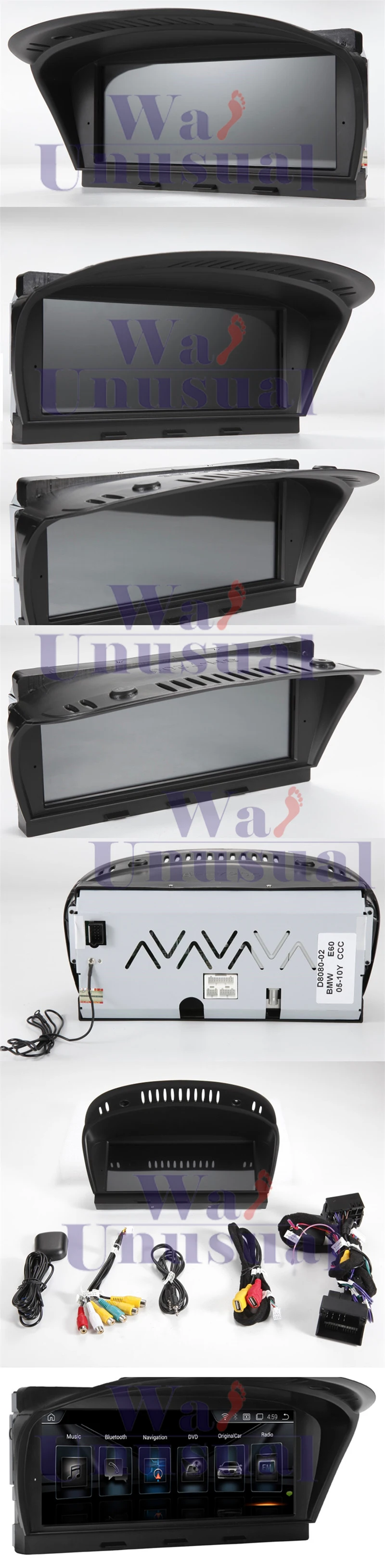 automagnitola 1 din For BMW 5 Series E60 2008