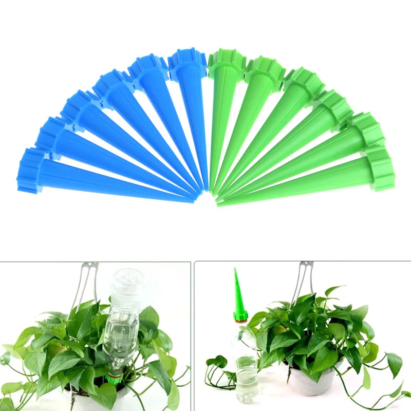 12Pcs/lot Garden Cone Watering Spike Plant Flower Waterers Bottle Irrigation Tips System Watering Kits
12Pcs/lot Garden Cone Watering Spike Plant Flower Waterers Bottle Irrigation Tips System Watering Kits