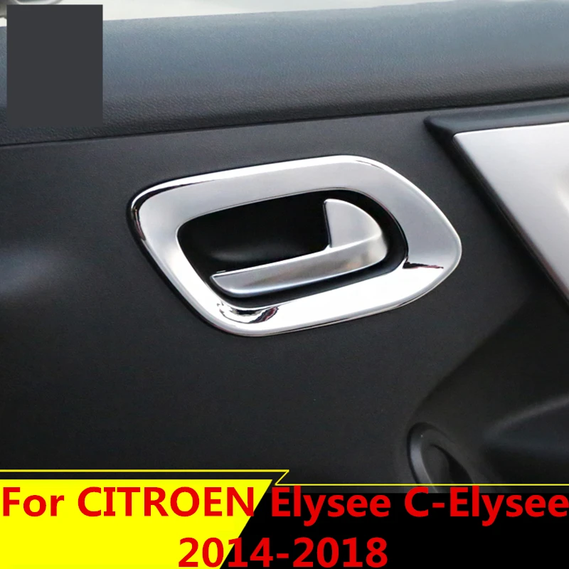 Interiol Door Handle Cover Trim Interior Door Window Lift Switch Cover Car Accessories For CITROEN Elysee C-Elysee 2014-2018 
Interiol Door Handle Cover Trim Interior Door Window Lift Switch Cover Car Accessories For CITROEN Elysee C-Elysee 2014-2018