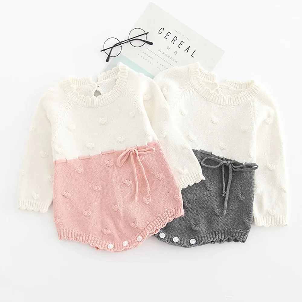 2018 fashion hot sale cute haber woolen bag romper Infant Newborn Baby Boy Girl Knit Romper Bodysuit Crochet Clothes Outfits
2018 fashion hot sale cute haber woolen bag romper Infant Newborn Baby Boy Girl Knit Romper Bodysuit Crochet Clothes Outfits