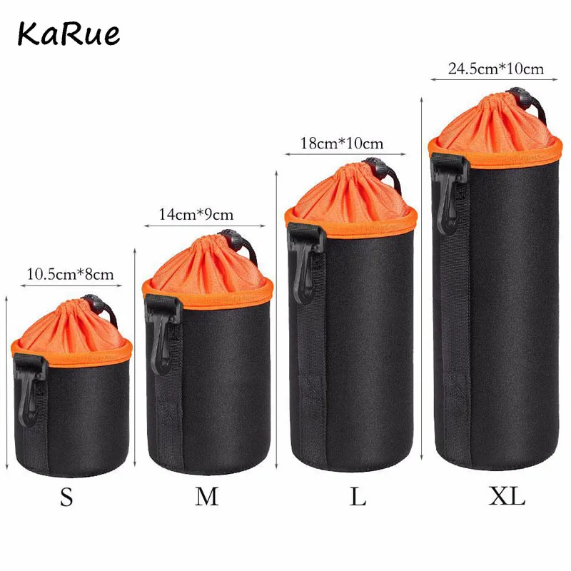 KaRue Camera Lens Bag Padded Protector Camera Lens Bag Case Pouch for DSLR Nikon Canon Sony Lenses Bags
KaRue Camera Lens Bag Padded Protector Camera Lens Bag Case Pouch for DSLR Nikon Canon Sony Lenses Bags