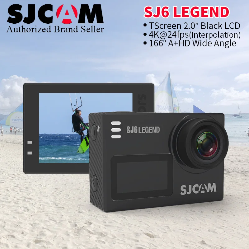 2016New Original SJCAM SJ6 LEGEND Wifi Notavek 96660 4K 24fps Ultra HD Waterproof Action Camera 2.0Touch Screen Remote Sports DV
2016New Original SJCAM SJ6 LEGEND Wifi Notavek 96660 4K 24fps Ultra HD Waterproof Action Camera 2.0Touch Screen Remote Sports DV