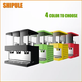 SHIPULE Commerical Ice Cream Maker with Three Tank Slush Machine Cold Drink Dispenser Smoothies Machine with Ice Cream Machine
SHIPULE Commerical Ice Cream Maker with Three Tank Slush Machine Cold Drink Dispenser Smoothies Machine with Ice Cream Machine