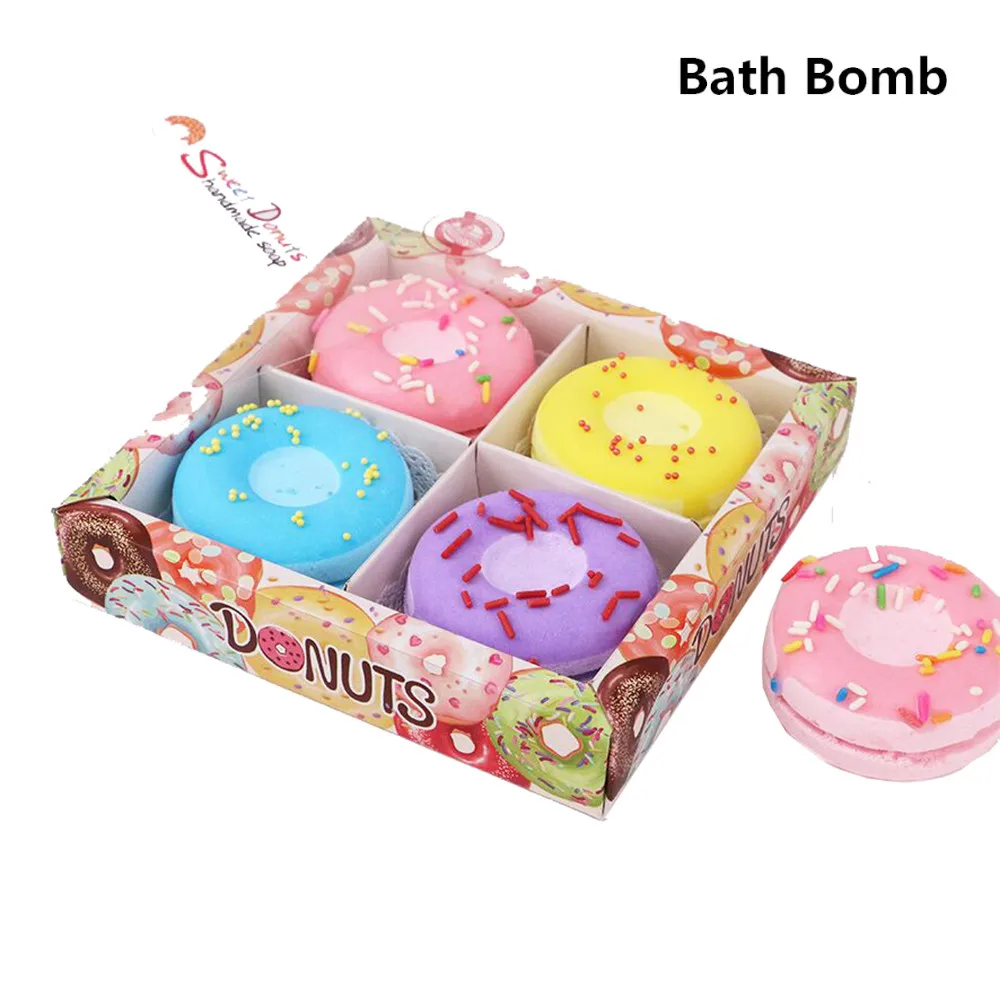 1 Box Donuts Bath Bombs Ball Natural Sea Salt strawberry blueberry grape lemon bath bomb Bubble Essential Body Scrub
1 Box Donuts Bath Bombs Ball Natural Sea Salt strawberry blueberry grape lemon bath bomb Bubble Essential Body Scrub