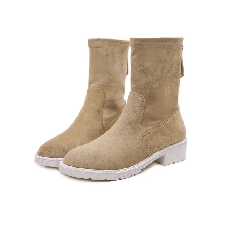 2018 new spring and autumn Martin boots female British wind student short tube wild female boots beige 0117
2018 new spring and autumn Martin boots female British wind student short tube wild female boots beige 0117